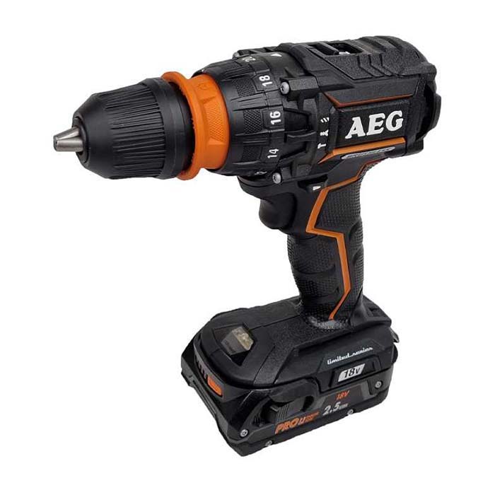 دریل چکشی شارژی 2 سرعته 18 ولت BSB18CBL LE LI-252X آاگ AEG
