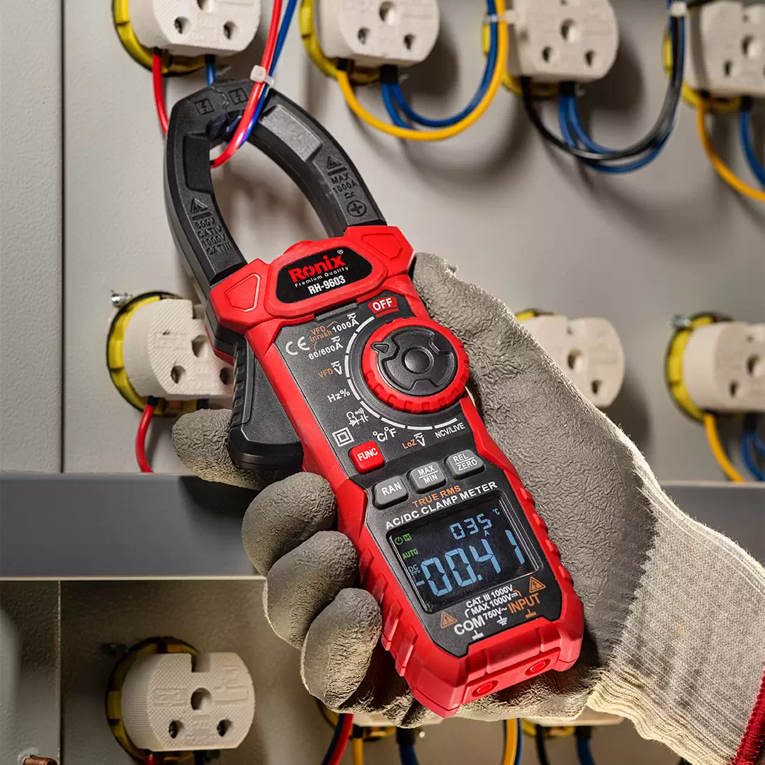 مولتی متر کلمپی دیجیتال RH-9603 رونیکس - Image 2