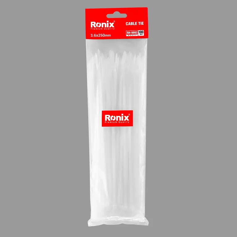 بست کمربندی 25 سانتی متر 3.6×250 (100 عددی) RH-9993 رونیکس - Image 6