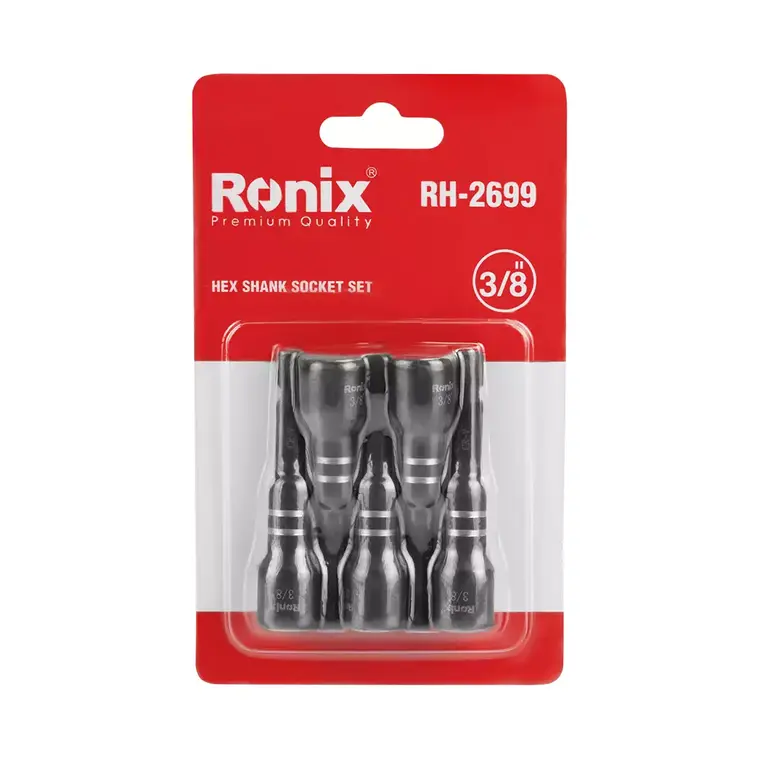 ست 5 عددی بکس شیروانی 3/8 اینچ RH-2699 رونیکس - Image 8