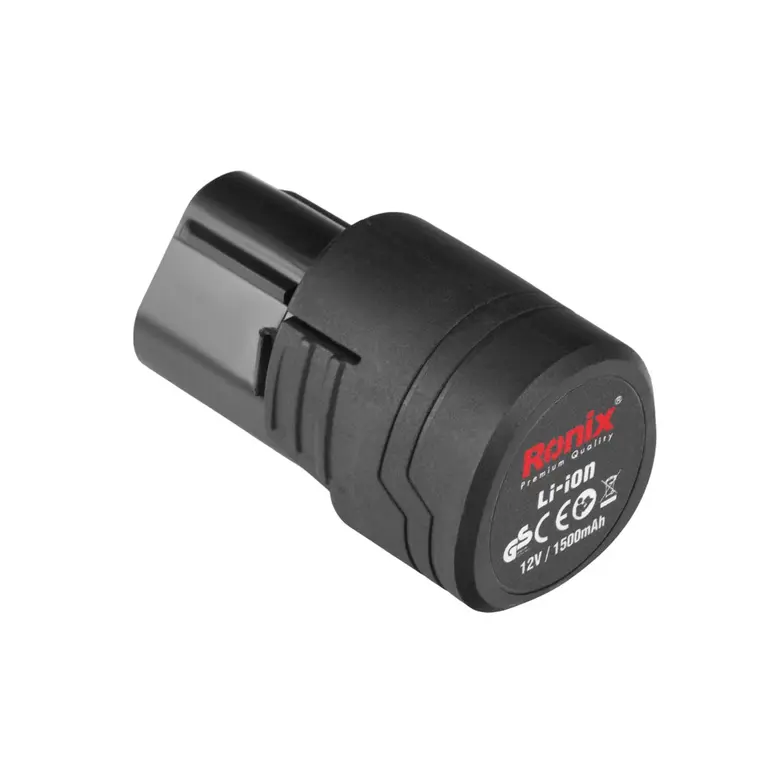 کیت دریل شارژی 12 ولت دو باطری 19 پارچه RS-8012 رونیکس - Image 10