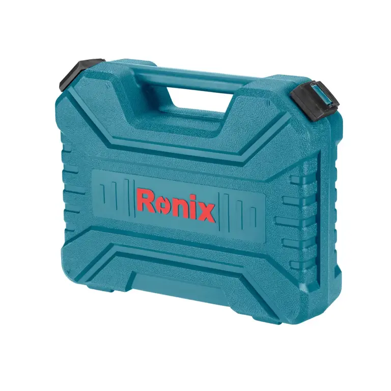 کیت دریل شارژی 12 ولت دو باطری 19 پارچه RS-8012 رونیکس - Image 16