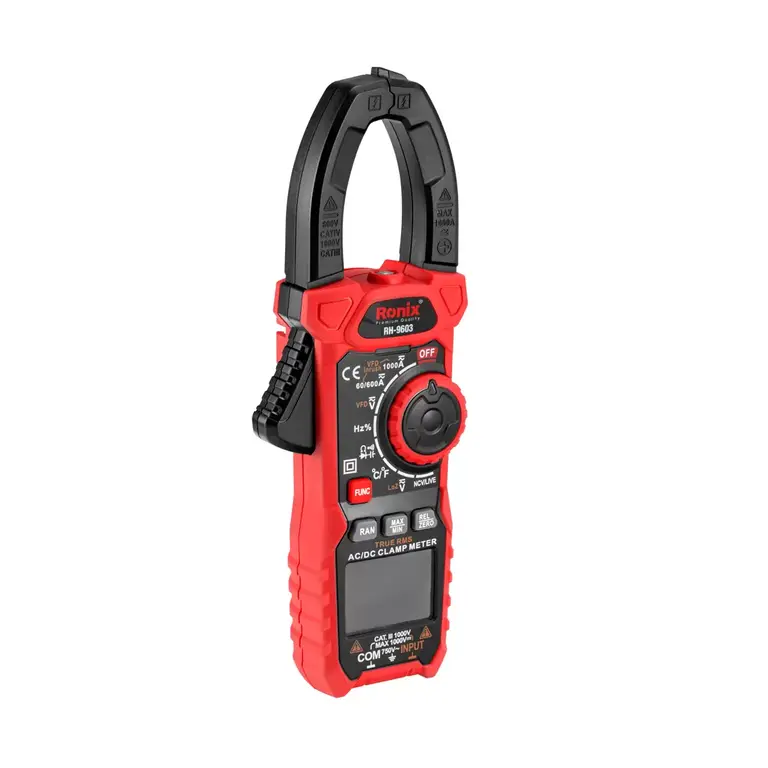 مولتی متر کلمپی دیجیتال RH-9603 رونیکس - Image 3