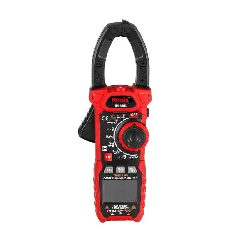 مولتی متر کلمپی دیجیتال RH-9603 رونیکس - Image 4
