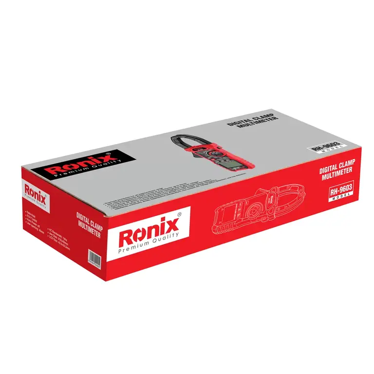 مولتی متر کلمپی دیجیتال RH-9603 رونیکس - Image 11