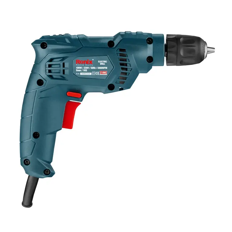 دریل برقی 6 میلی متری اتوماتیک 3800 دور رونیکس مدل 2106C - Image 2