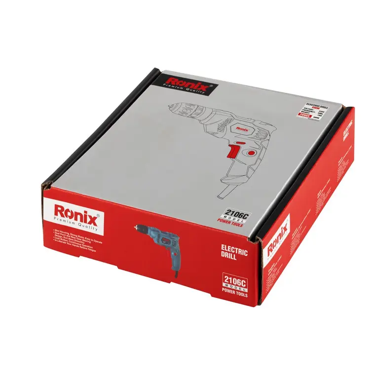 دریل برقی 6 میلی متری اتوماتیک 3800 دور رونیکس مدل 2106C - Image 3