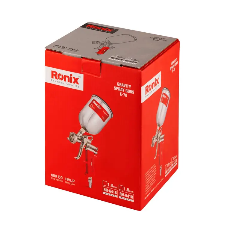پیستوله بادی کاسه فلزی سایز 1.8 رونیکس RH-6418 - Image 2