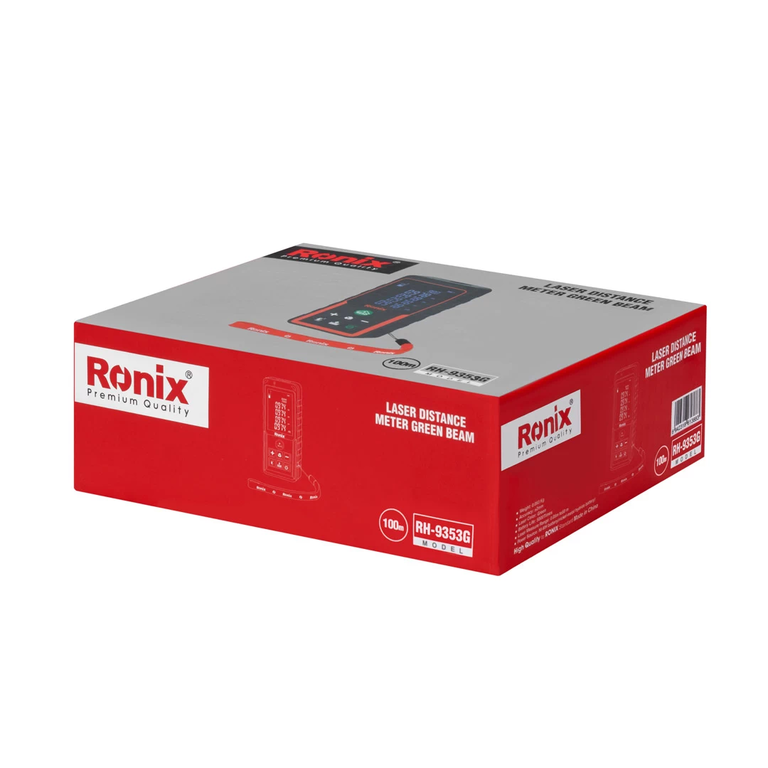 متر لیزری 100 متری نور سبز مدل RH-9353G - Image 8