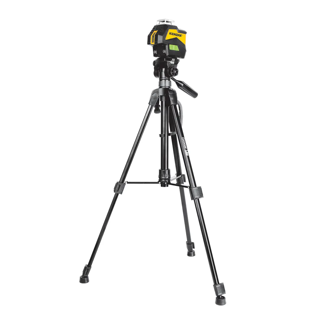 تراز لیزری 5 خط سبز 360 درجه به همراه سه پایه و کیف کنزاکس مدل 1146P