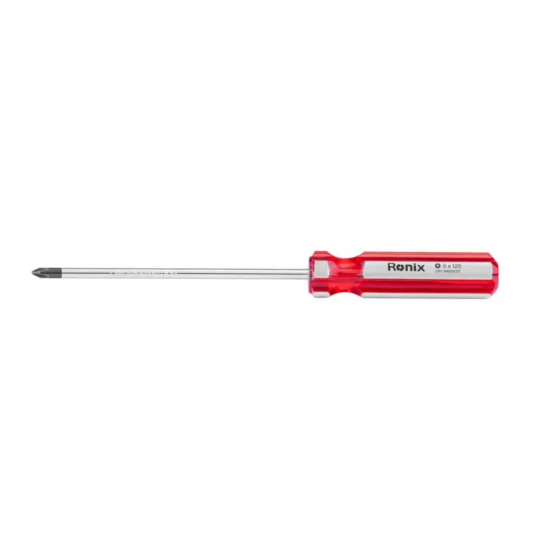 پیچ گوشتی تکی 125×5 چهارسو رونیکس مدل RH-2851